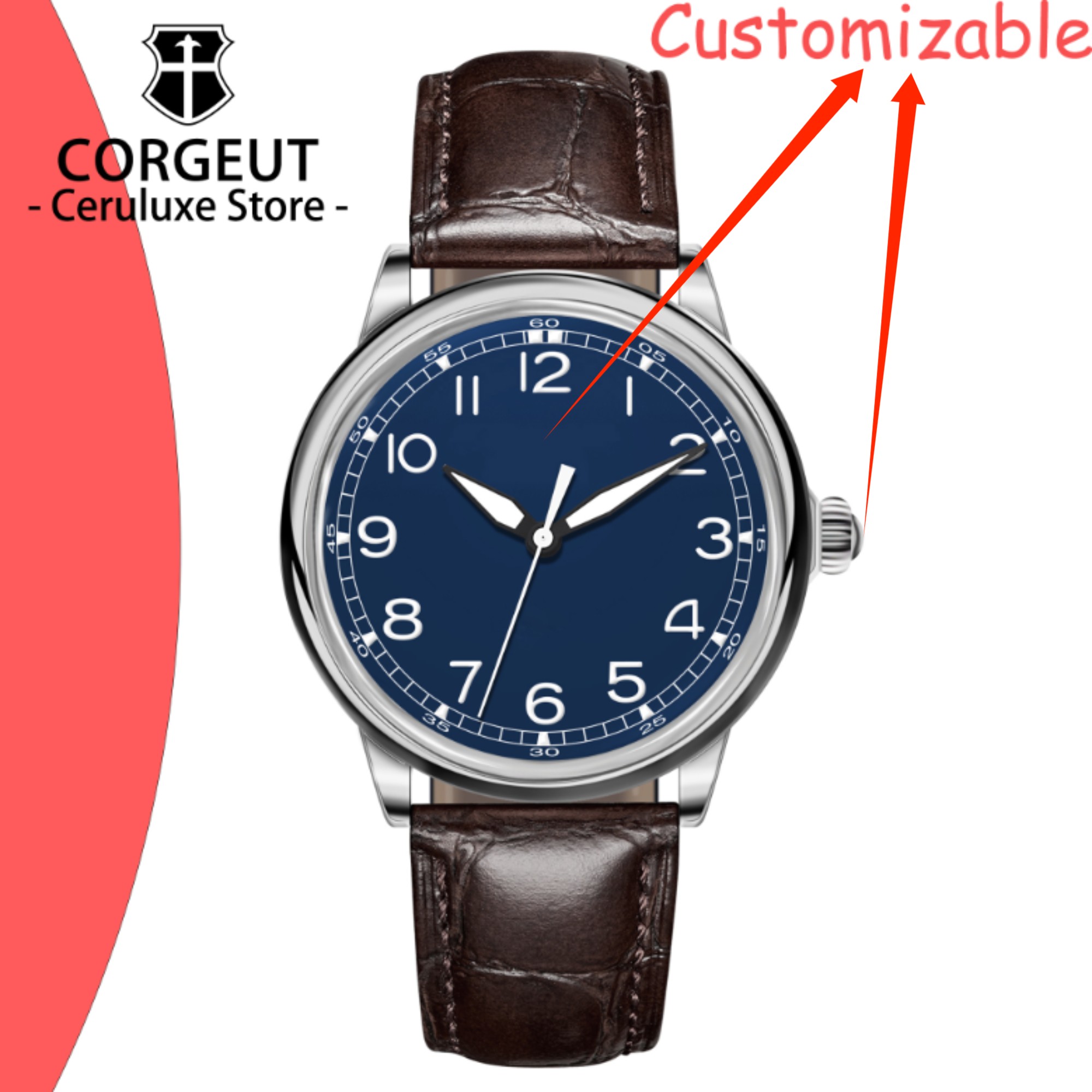Zegarki męskie luksusowe z wła – Luxury Watch Leather recenzja i cena