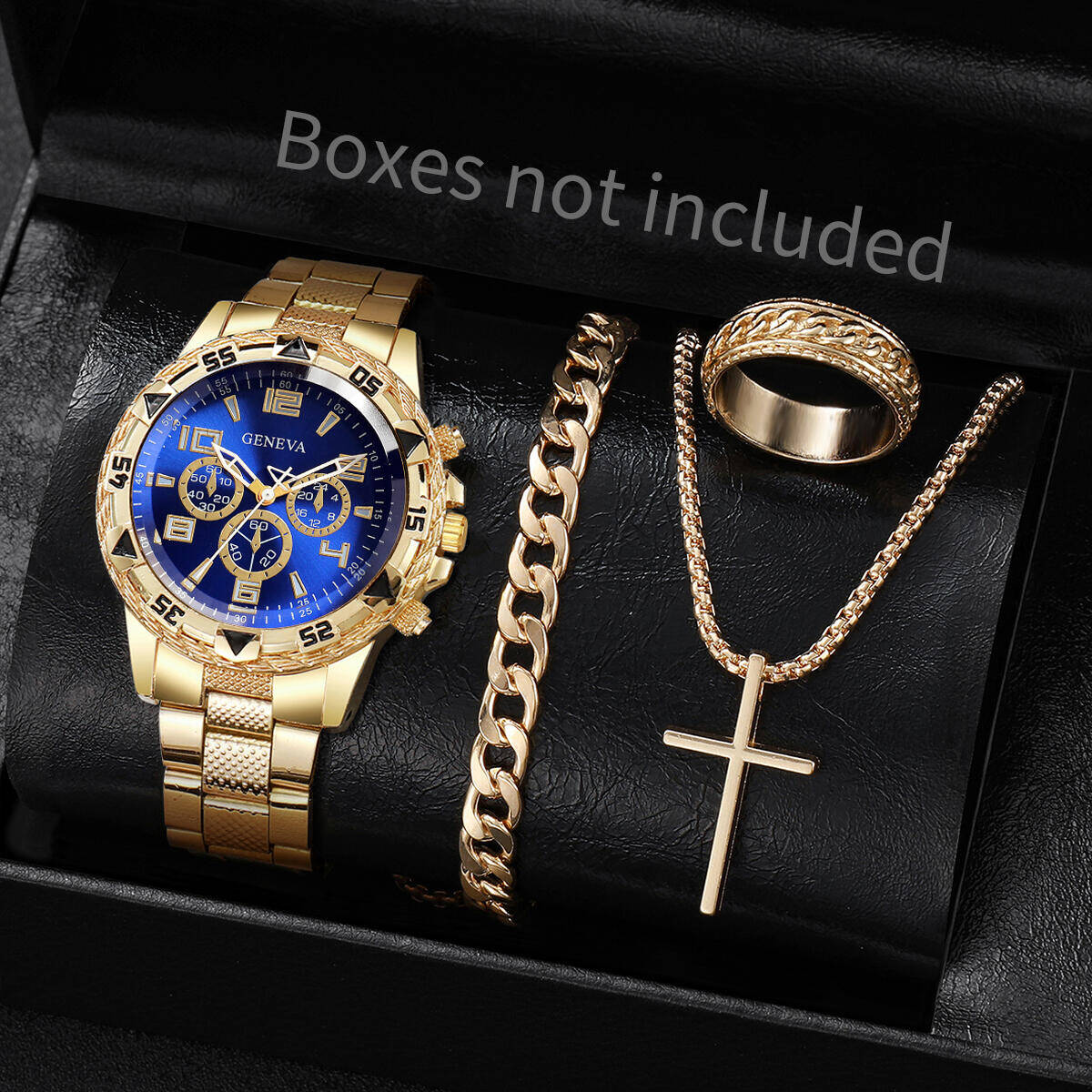 4 szt./zestaw Modne męskie zeg – Luxury Watch Organizer For Men recenzja i cena