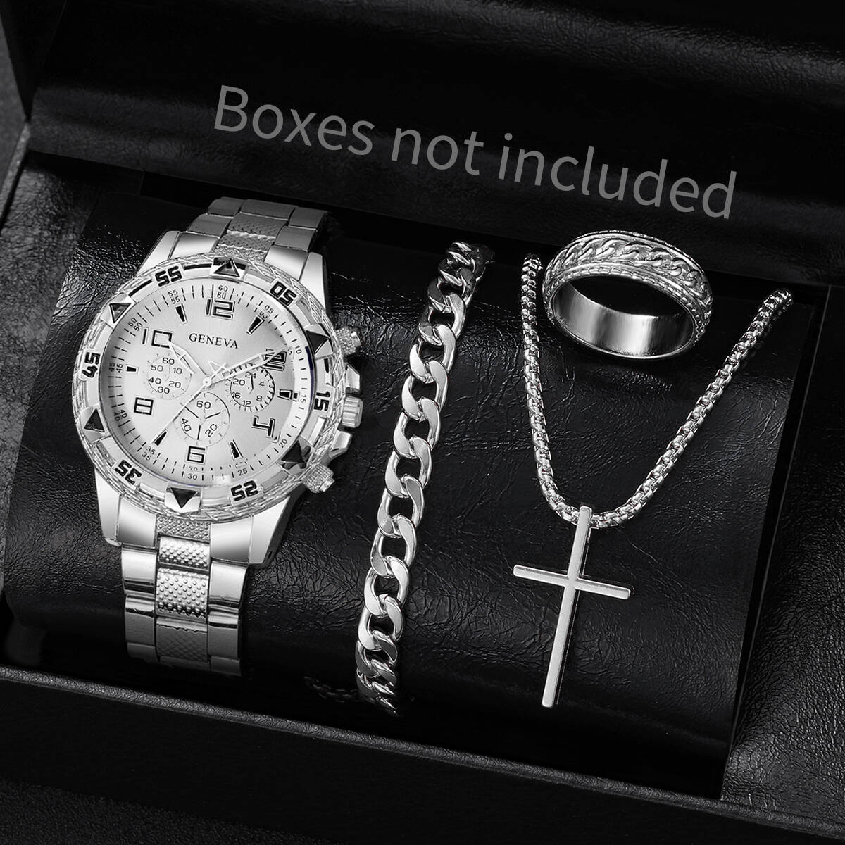 4 szt./zestaw Modne męskie zeg – Luxury Watch Organizer For Men recenzja i cena