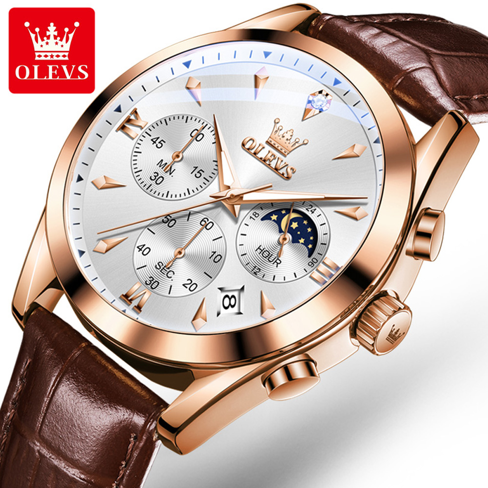 OLEVS Brand New modny zegarek  – Luxury Watch Name recenzja i cena