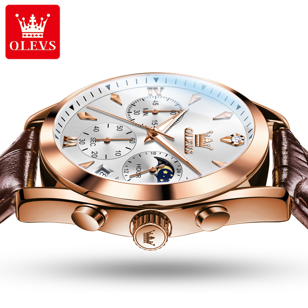 OLEVS Brand New modny zegarek  – Luxury Watch Name recenzja i cena