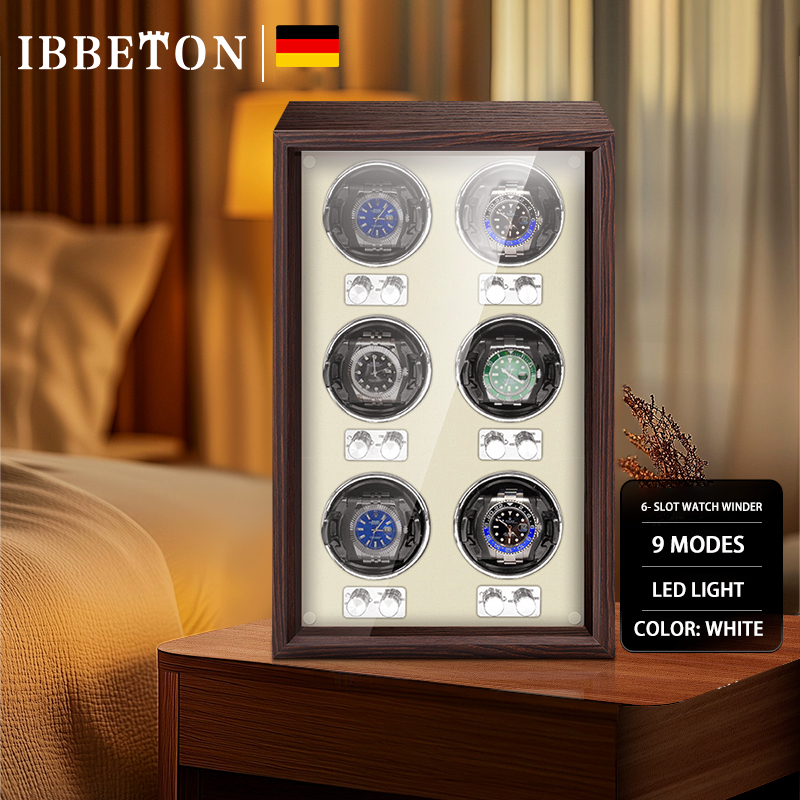IBBETON luksusowa marka drewni – Luxury Watch Winder Box recenzja i cena