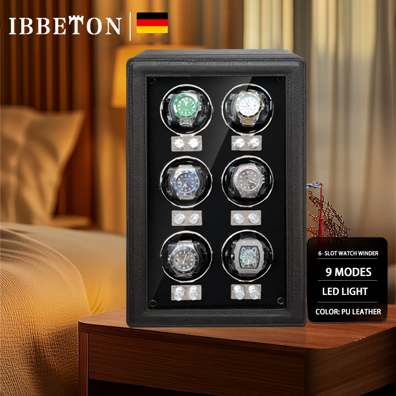 IBBETON luksusowa marka drewni – Luxury Watch Winder Box recenzja i cena