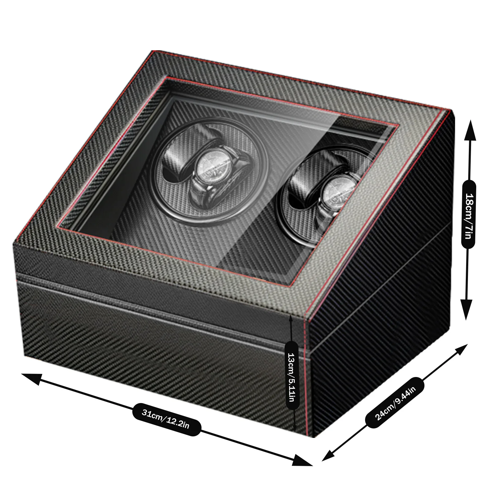 Nakręcarka do zegarków 4+6, lu – Luxury Watch Winder Box recenzja i cena